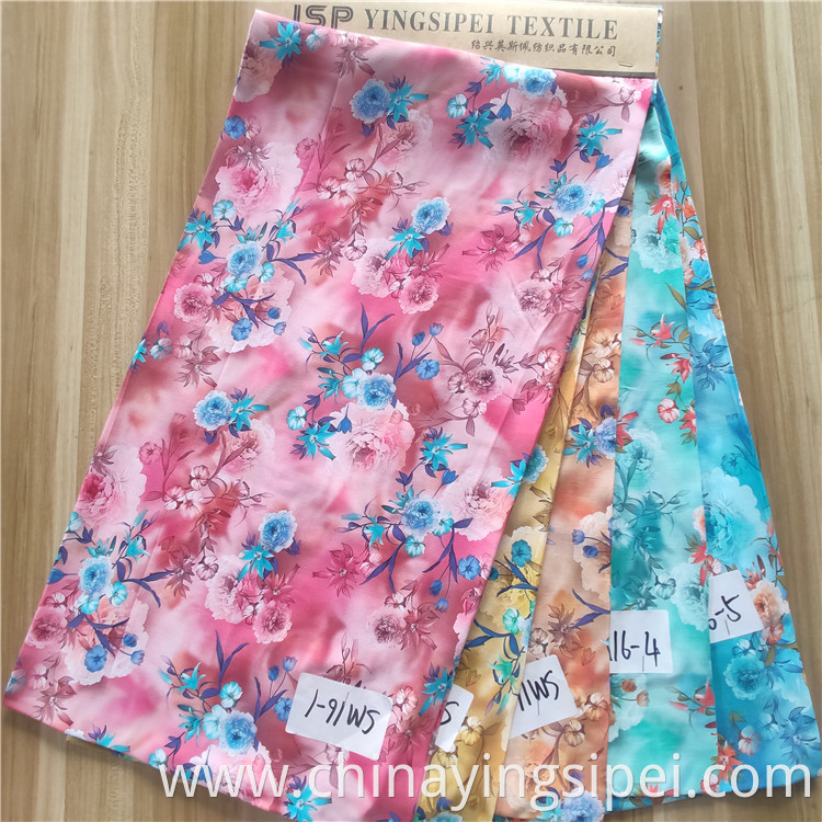 Keqiao manufacturer soft fabric 100% rayon custom rayon printing fabric digital for dress